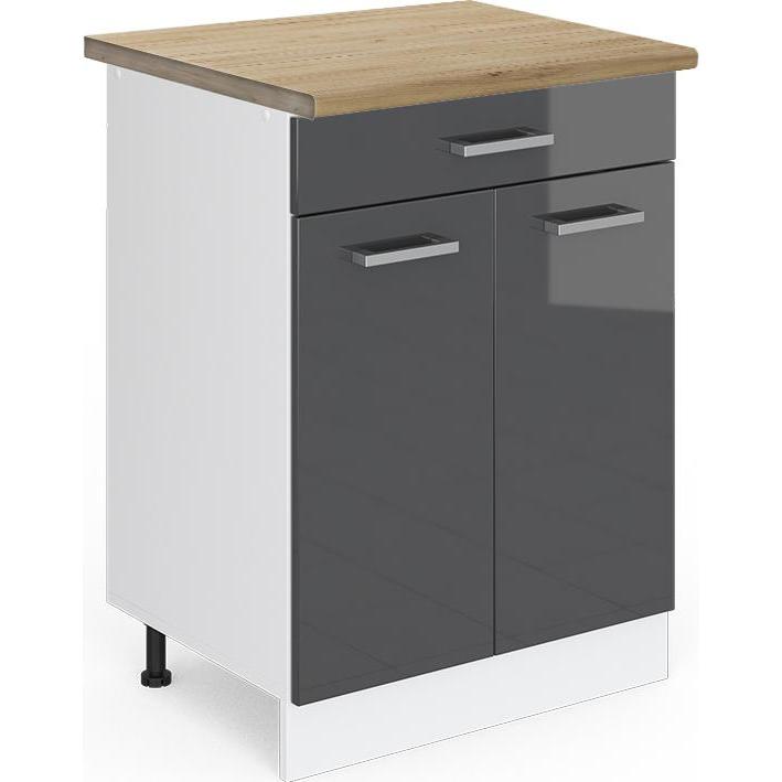 Vicco, Regal, Küchenunterschrank R-Line (60 x 60 x 81.5 cm)