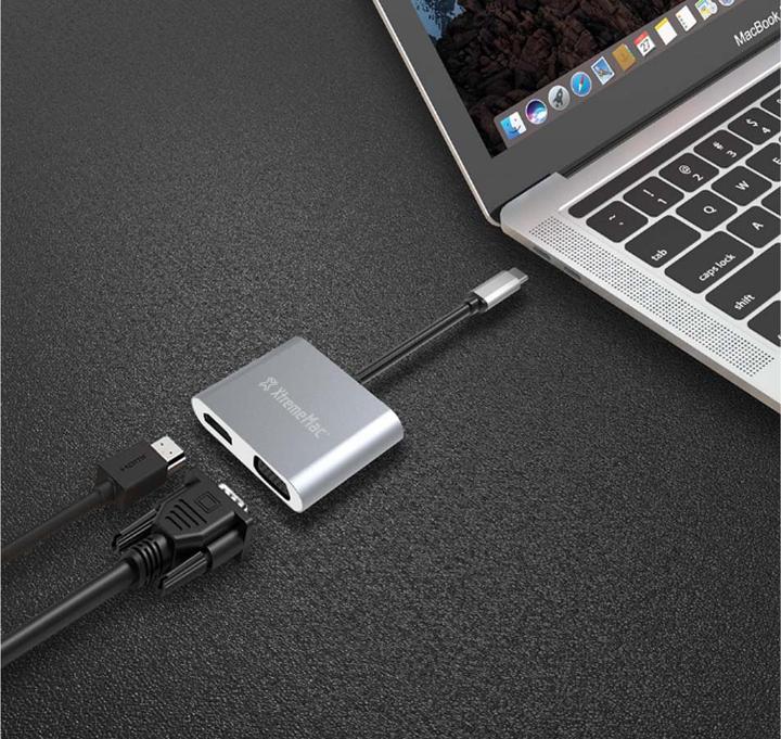 Immagine prodotto XtremeMac Type-C to HDMI & VGA Adapter (HDMI)