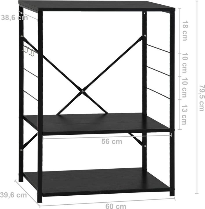 Produktbild VidaXL Eleftheraa (60 x 39.5 x 79.5 cm)
