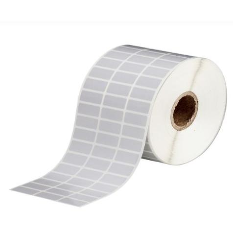 Brady, Etiketten, MetaLabel Series B-7563 - Polyester - seidig - permanenter Acrylklebstoff - 75 Mikron - Silbe
