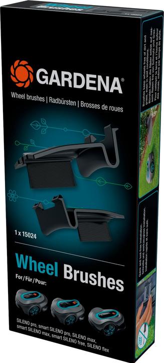 Image du produit Gardena Brosses à roues pour les modèles SILENO pro max free (Tondeuse automatique, Pièces de rechange pour machines de jardinage)