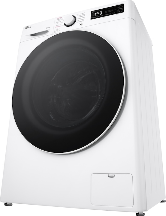 Image du produit LG D2R5S09TSWW Lave-linge séchant slim 9/5kg AI DD, Classe E, 1200 tr/min, TurboWash 360, Vapeur