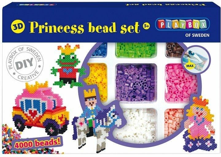 Playbox Ironing beads set princess 3D