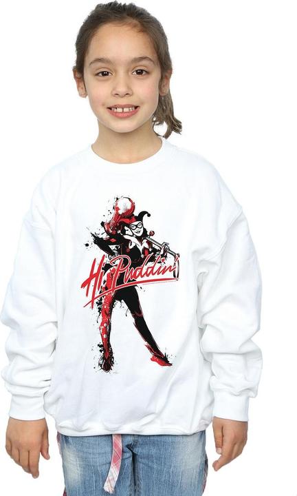 Produktbild Harley Quinn Hi Puddin Sweatshirt Mädchen (104)
