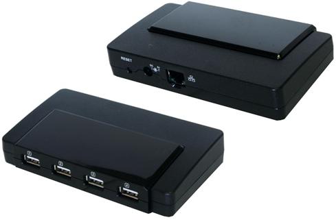 Produktbild Exsys EX-6003 4-Port Gigabit Netzwerk USB Hub