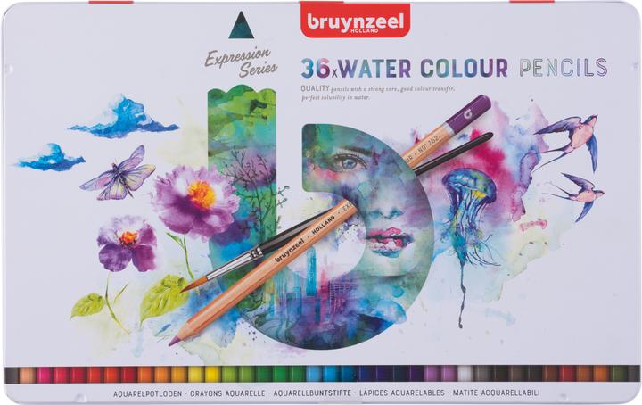 Actual product image Bruynzeel Expression Watercolour Pencils (Multicolor, 36 x)