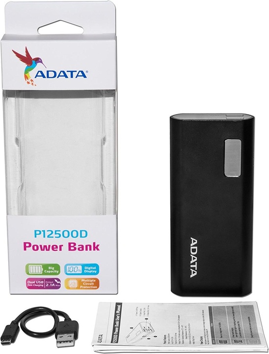 Actual product image Adata P12500d (12500 mAh, 45 Wh)