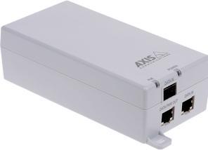 Actual product image Axis T8154 60W SFP Midspan (802.3af (PoE), Proprietary 24V, 60 W)
