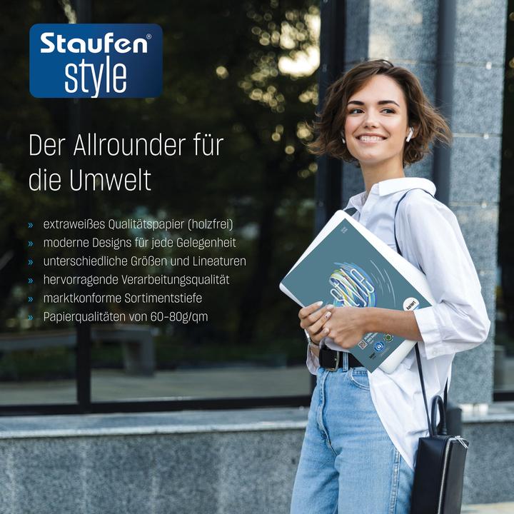 Produktbild Ursus Green Briefblock (A4, Kariert, Weicher Einband)