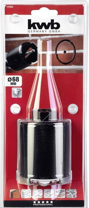 Produktbild kwb DIAMANT Bohrkrone 68mm (68 mm)
