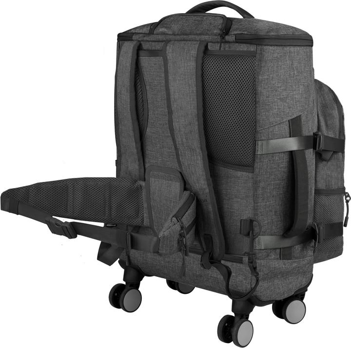 Produktbild Normani Reisetrolley mit kleinem 5L Rucksack und Hüftgurt - 9886 (44 l)