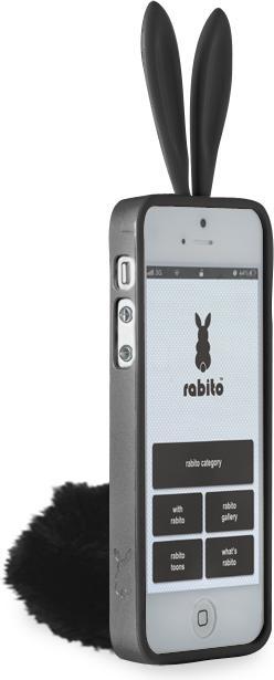 Actual product image Rabito Bling Bling Mobile Phone Case Cover Black (Apple iPhone 5)