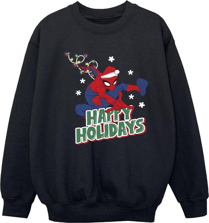 Produktbild Spiderman Happy Holidays Sweatshirt Mädchen (128)