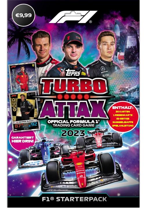 what is the least rare pokemon card F1 Turbo Attax 2023 Multipack — Rules of Play main image 0
