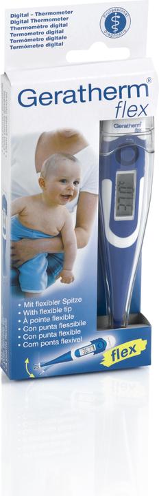 Geratherm flex Fieberthermometer digital deutsch/französisch (Achselhöhle, Mund, Rektal)