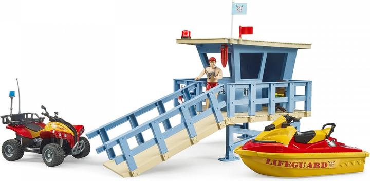 Immagine prodotto Bruder Stazione bworld LifeGuard, Quad, moto d'acqua
