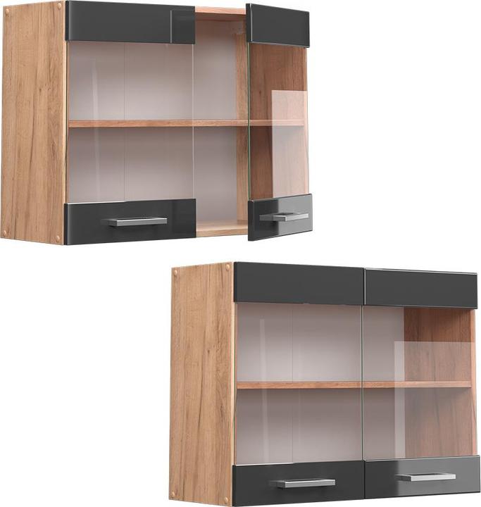 Actual product image Vicco Küchenglasschrank R-Line (80 x 31 x 60 cm)