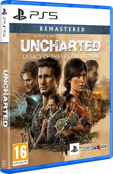 Actual product image Sony Uncharted Legacy of Thieves Collection (PS5, Multilingual)