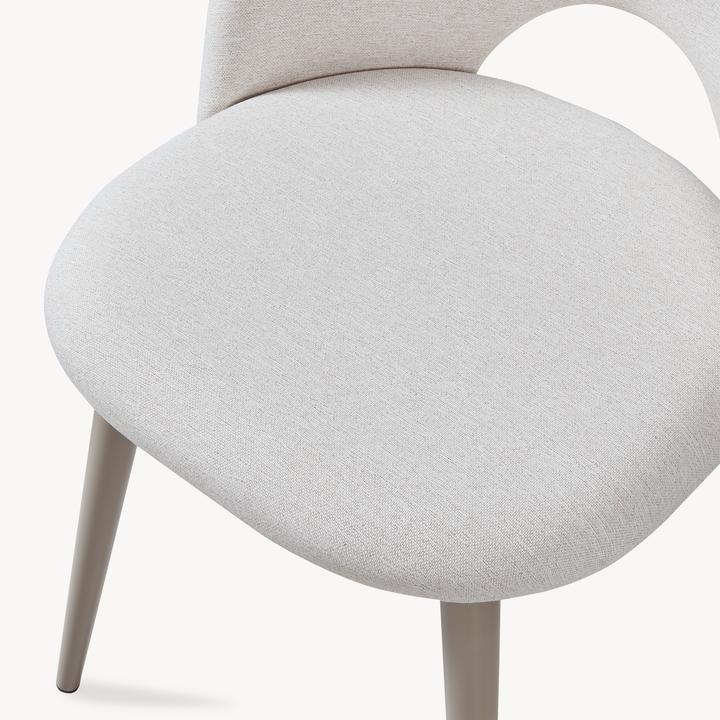 Image du produit En.Casa Esszimmerstuhl Karijoki 6er Set Webstoff Beige