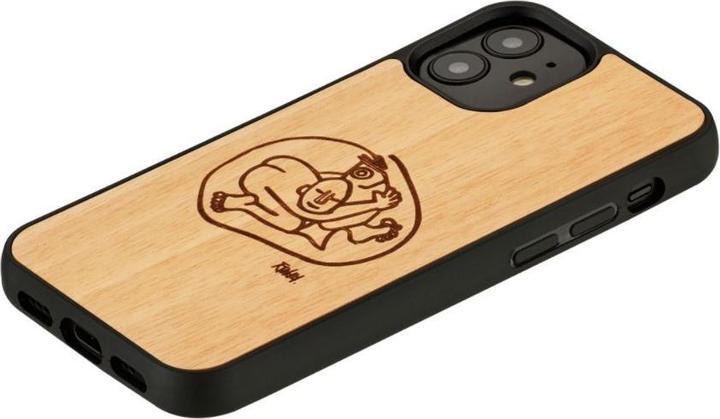 Produktbild Man.Wand &WOOD case for iPhone 12 mini child with fish (Apple iPhone 12 mini)