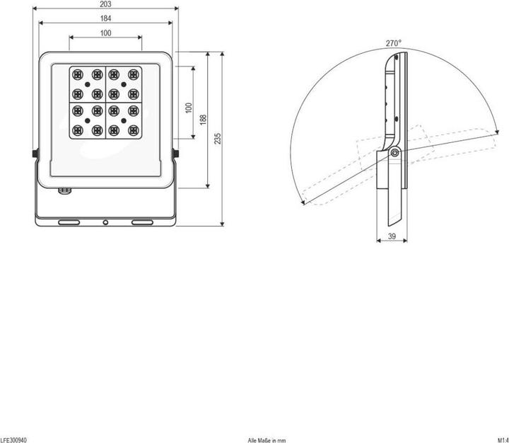 Immagine prodotto EVN-Lichttechnik Proiettore a LED (IP65)