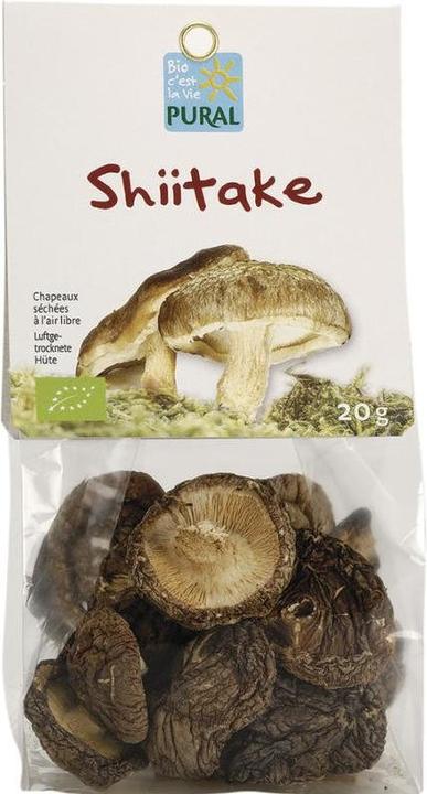 Produktbild Pural Shiitake luftgetrocknet Bio (20 g)