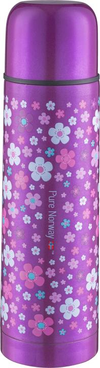 Actual product image Pure Norway GO PURENorway - Water Bottle Metalic 500 ml - Flower (8013915) (0.50 l)