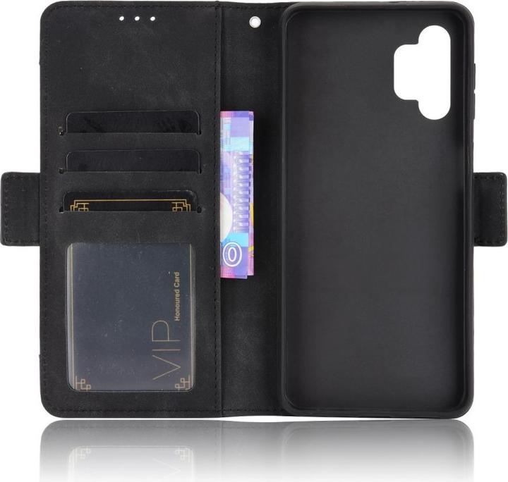 Produktbild Cover-Discount Galaxy A32 5G - Etui mit vielen Kartenfächer schwarz (Samsung Galaxy A32 5G)