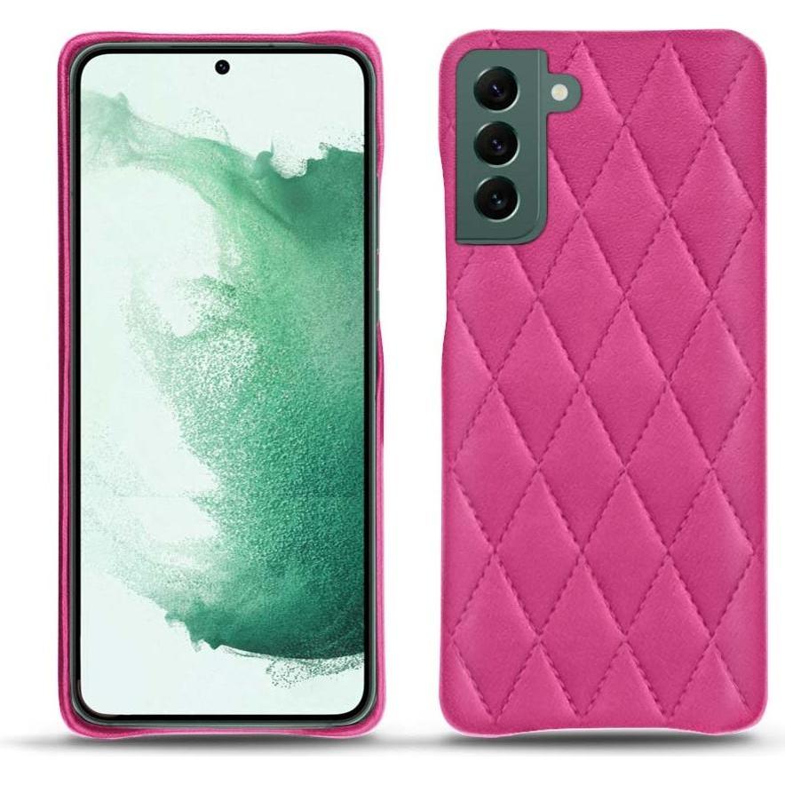 Thumbnail - Noreve Lederschutzhülle (Samsung Galaxy S22+ 5G), Smartphone Hülle, Rosa