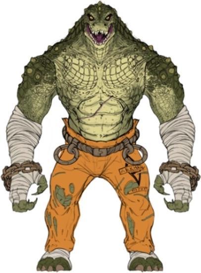 Actual product image Batman Giant Figures 30 cm - Killer Croc