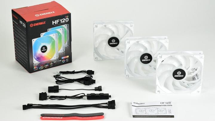 Produktbild Enermax HF120 Gehäuselüfter (120 mm, 3 x)