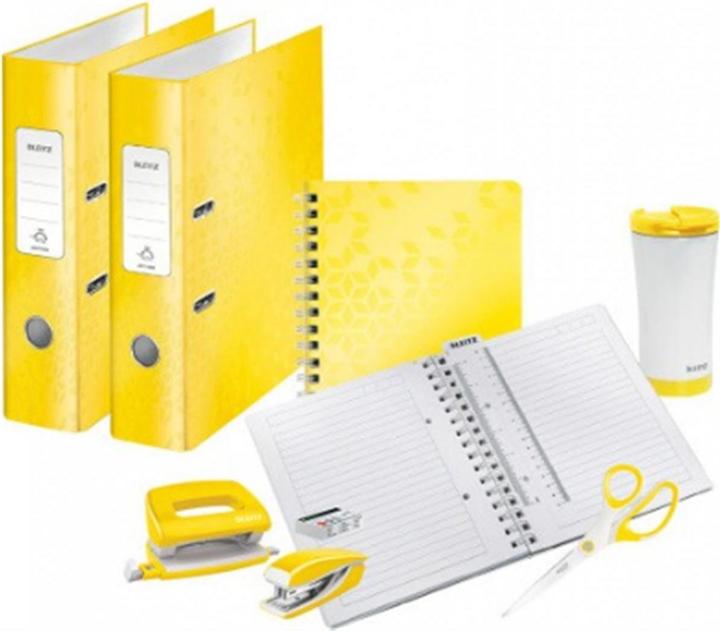 Produktbild Leitz Starter Set Back to School WOW, gelb, 7-teilig (A4, 7 Stk.)