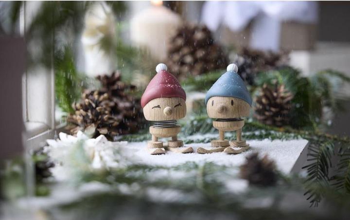 Actual product image Hoptimist Aufsteller Skiing Bumble