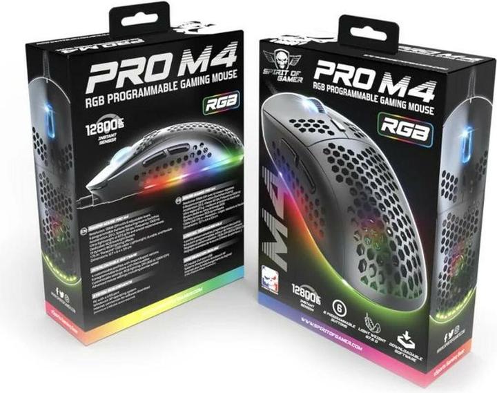 Actual product image Spirit Of Gamer PRO-M4 DARK (Cable)