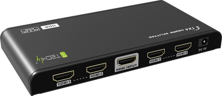 Actual product image EFB Elektronik Techly HDMI2.0 Splitter 4K 4 ways HDR