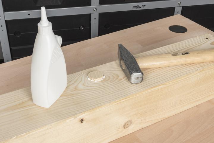 Produktbild wolfcraft 40 Konusplättchen, Ø 20 mm (40 Stk.)