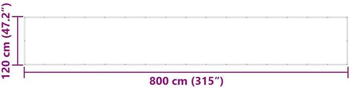 Produktbild vidaXL Balkon Sichtschutz