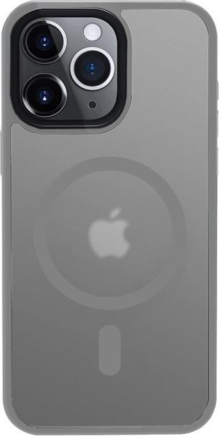 Productafbeelding Crong Hoesje iPhone 15 Pro Max MagSafe grijs (Apple iPhone 15 Pro Max)