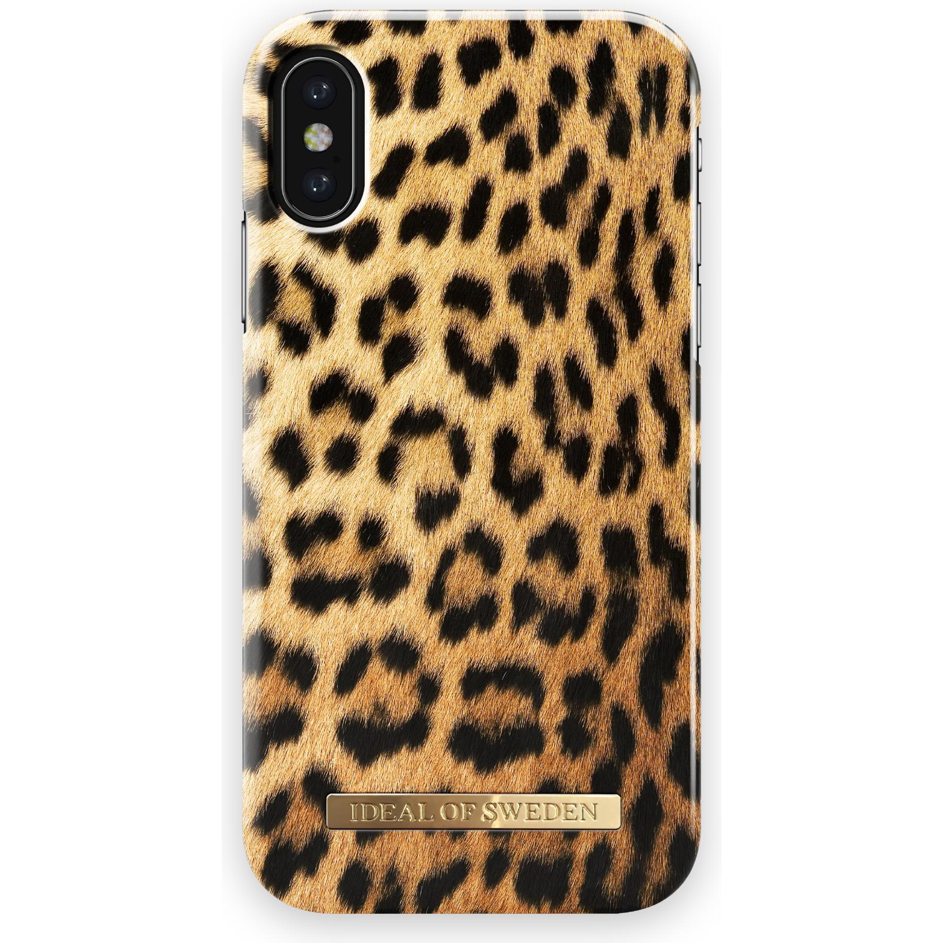 iDeal Of Sweden Wild Leopard (Apple iPhone XS, Apple iPhone X), Smartphone Hülle, Mehrfarbig