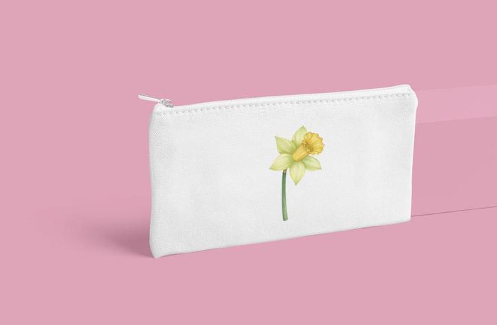 Produktbild Bügelbilder Schulrucksack-Set Realistische Narzissen Blume (15 l)