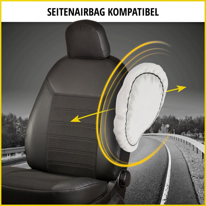 Produktbild Walser Premium Autositzbezug für Mercedes-Benz Sprinter 02/2018- vorne + Armlehnenbezug
