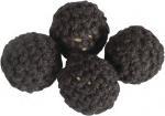 Produktbild Rayher Häkelperlen, 16mm ø, schwarz, 4 Stück