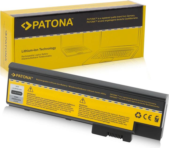 Productafbeelding Patona Laptop Batterij Acer AS10D31 AS10D41 AS10D3E 4400mAh 11.1V (8 Cellen, 4400 mAh)