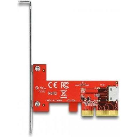 Thumbnail - Delock PCI E x4 4.0, 1x OCuLink SFF-8612, NVMe 1.2 (PCIe), Netzwerkkarte