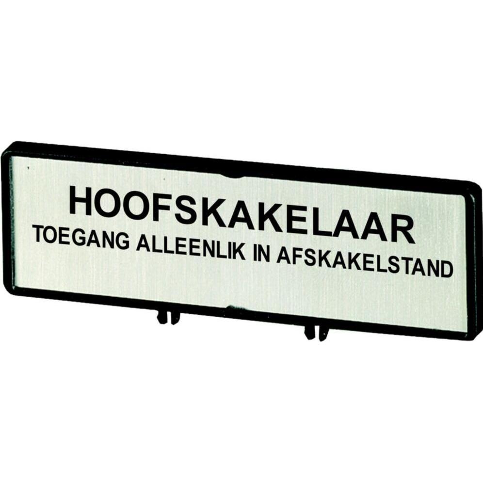 Eaton, Systemstromversorgung, Träger mit Schild, verwendbar für T0, 205549