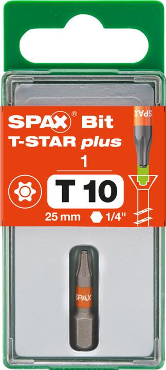 Immagine prodotto Spax BIT T-STAR PLUS T10 25mm S (T10 x 25 mm)