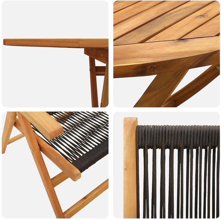 Produktbild vidaXL Outdoortisch-Set (160 x 85 x 75 cm)