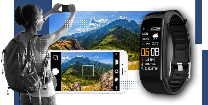 Actual product image Giewont Smart bracelet GW200-6 (39.90 mm, 3G)