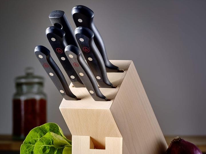 Actual product image Wüsthof Gourmet Knife Block with Parts Beech