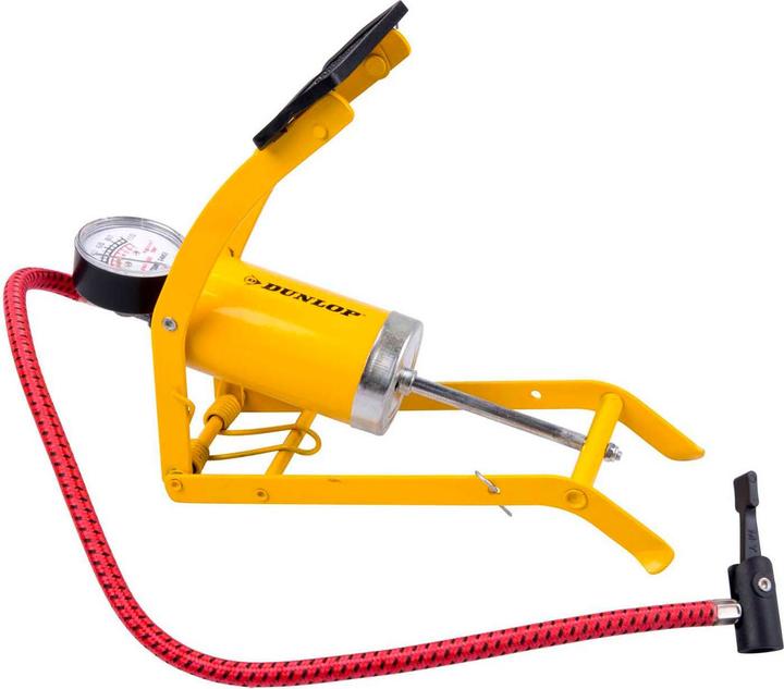 Actual product image Dunlop Foot pump pressure gauge